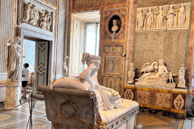 אמנות הבארוק בוילה בורגזה - מה מייחד אותה