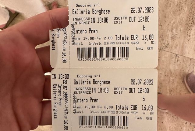 וילה בורגזה הזמנת כרטיסים אונליין