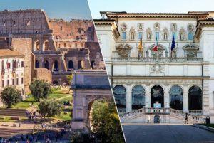 כרטיס משולב לקולוסיאום + גלריית בורגזה credit to headout.com