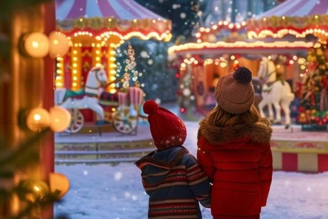 כריסמס וורלד - עולם חג המולד בוילה בורגזה credit to tiqets.com