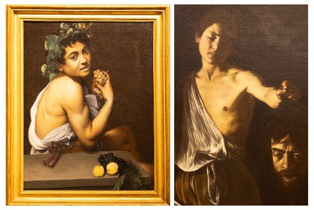 יצירות קרוואג’ו בקומה השנייה - רשימת חדרים ויצירות חובה