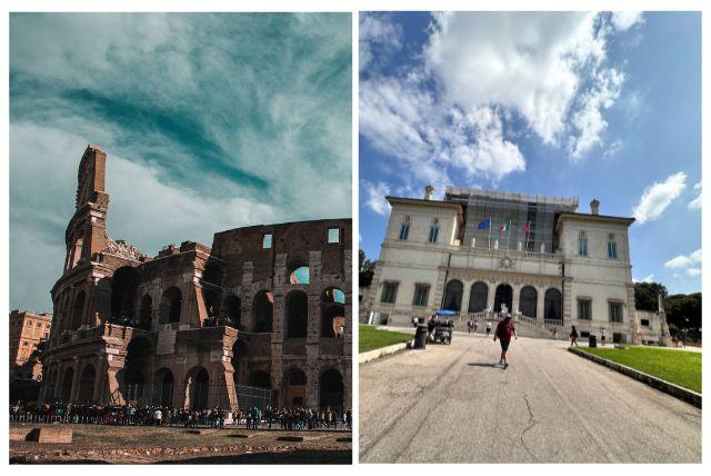 גלריה בורגזה מול הקולוסיאום - השוואת זמני המתנה אמיתית