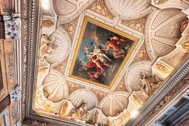 הקומה העליונה של וילה בורגזה - ציורים, אמנות רנסנס ובארוק איטלקי/אירופאי