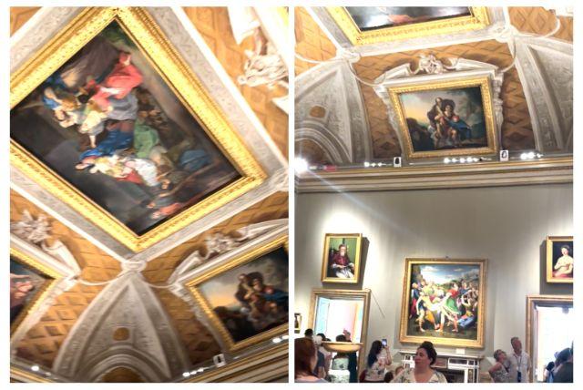 תקרות משפחת בורגזה - הסמלים המלכותיים שמופיעים בכל יצירה