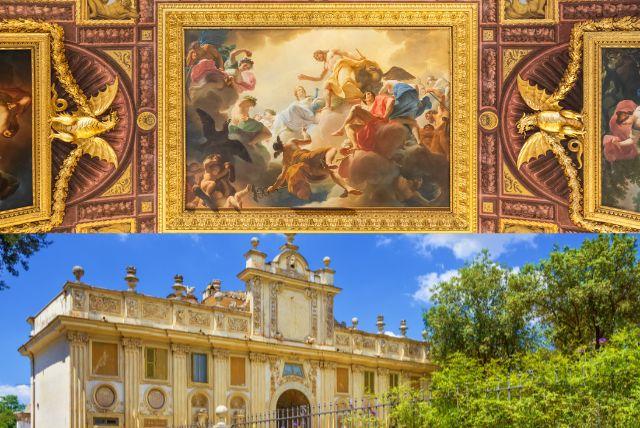 תקרות מצוירות בקומה השנייה - העבודות שאנשים לא מרימים את הראש לראות