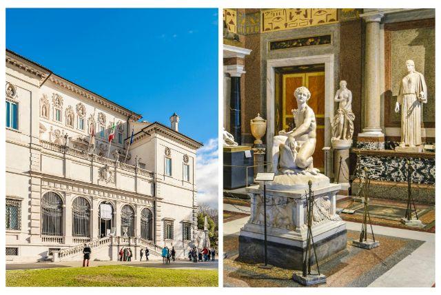 הכניסה לגלריה בורגזה - איך עובד הבידוק, שמירת החפצים והצגת השובר (ואוצ'ר) לכניסה