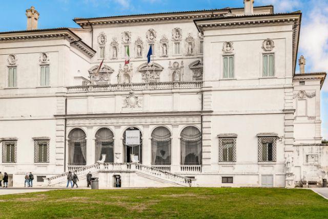 חדר מצרים / החדר המצרי בוילה בורגזה בקומה השנייה