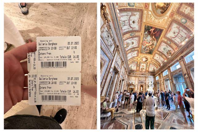 תורים בכניסה לגלריה בורגזה - איך התהליך עובד ומה קורה בכל שלב?