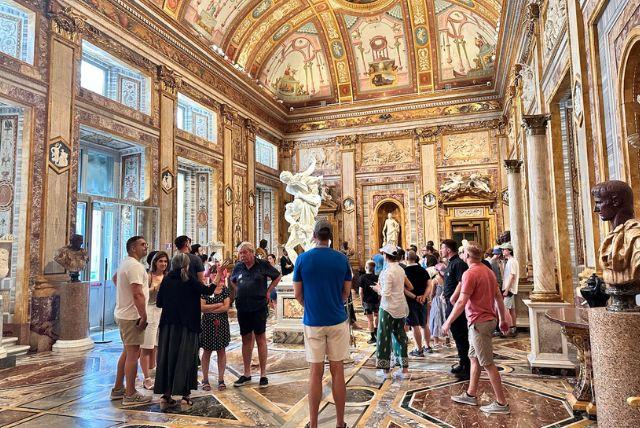 החדרים החשובים ביותר בגלריה – סדר עדיפויות למי שמגיע לשעתיים בלבד