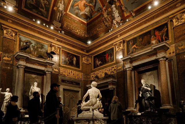 החדרים הנסתרים בגלריה בורגזה – מקומות שלא מופיעים במפות credit to getyourguide.com